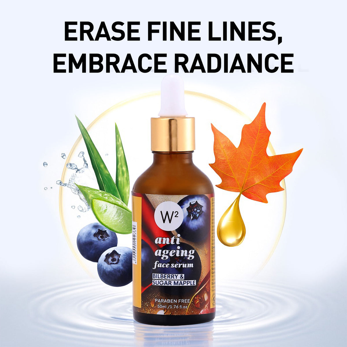 Anti Ageing & Anti Wrinkle Serum (Bilberry & Sugar Mapple)