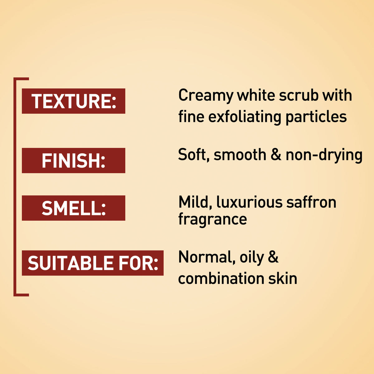 Saffron Face Scrub