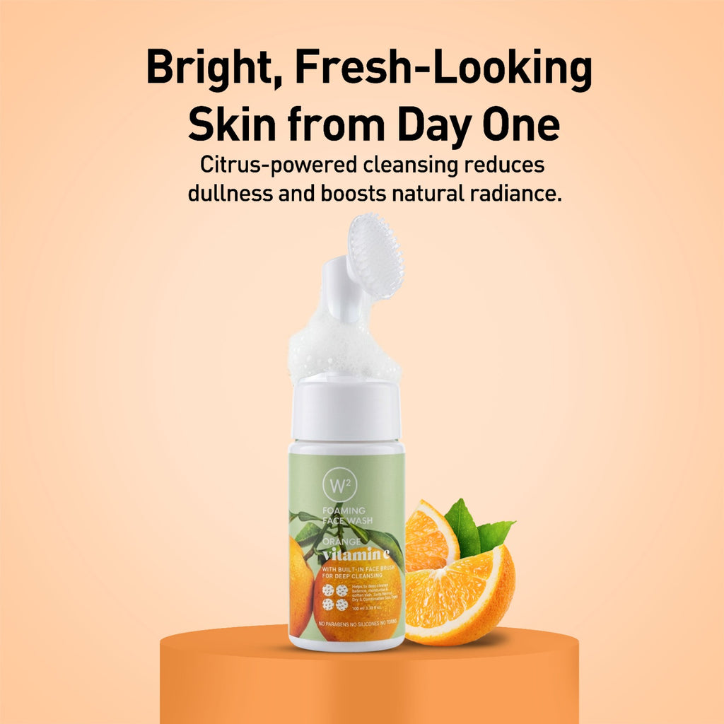 Orange Foaming Face wash