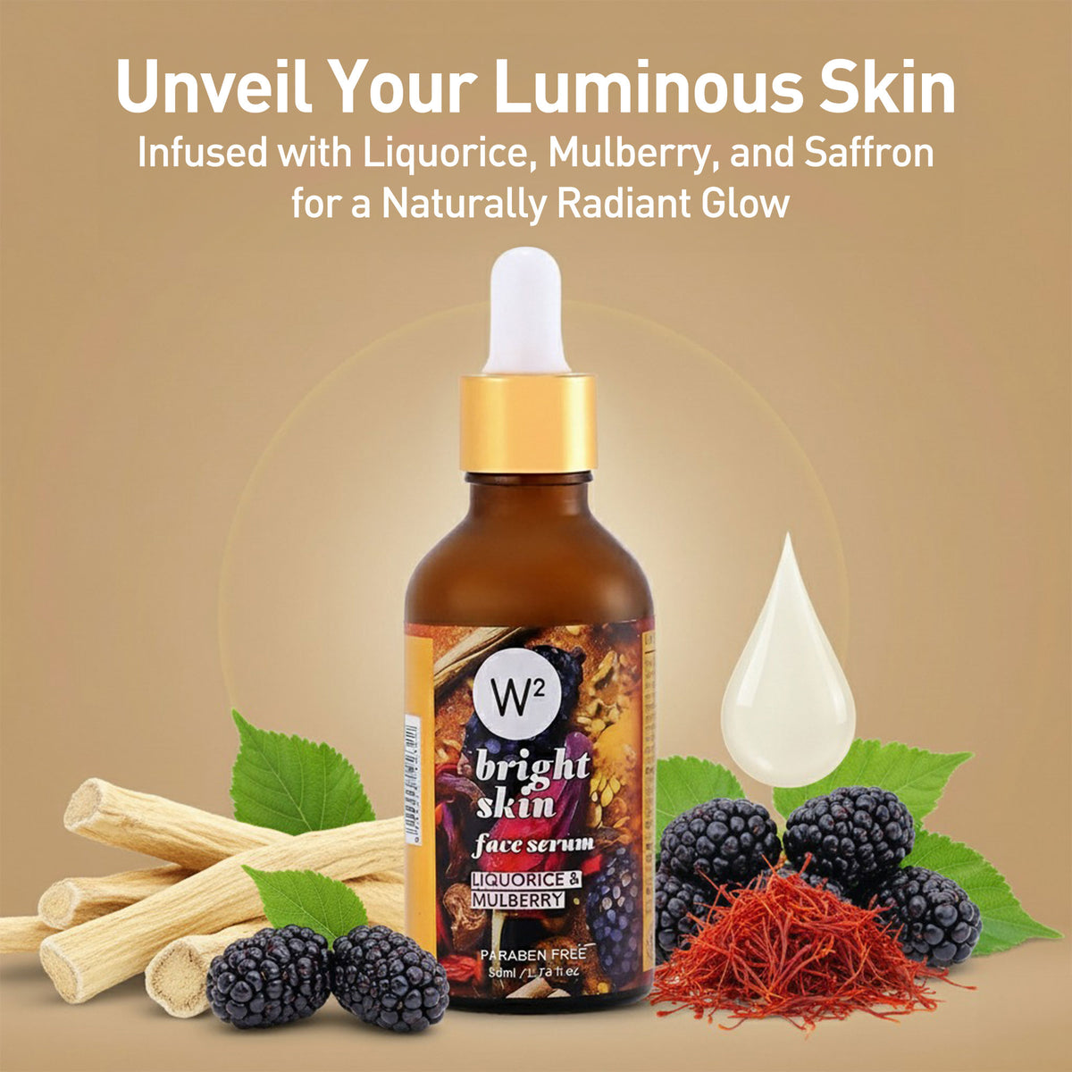 Beauty & Brightening Serum (Liquorice & Mulberry)